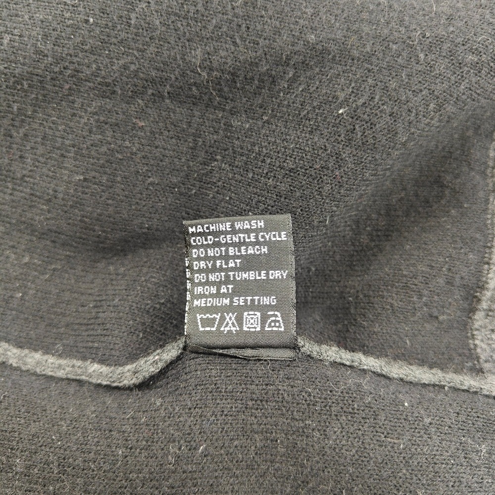 Mack‎ Weldon Tech Cashmere V Neck Sweater Mens XL Dark Gray Merino Wool Blend - Picture 5 of 10